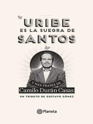 cover image of Uribe es la suegra de Santos